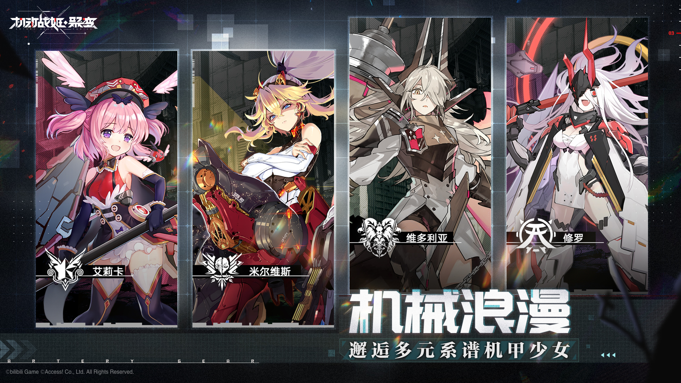 《机动战姬：聚变》4月8日不限号计费「AG觉醒」测试开启！