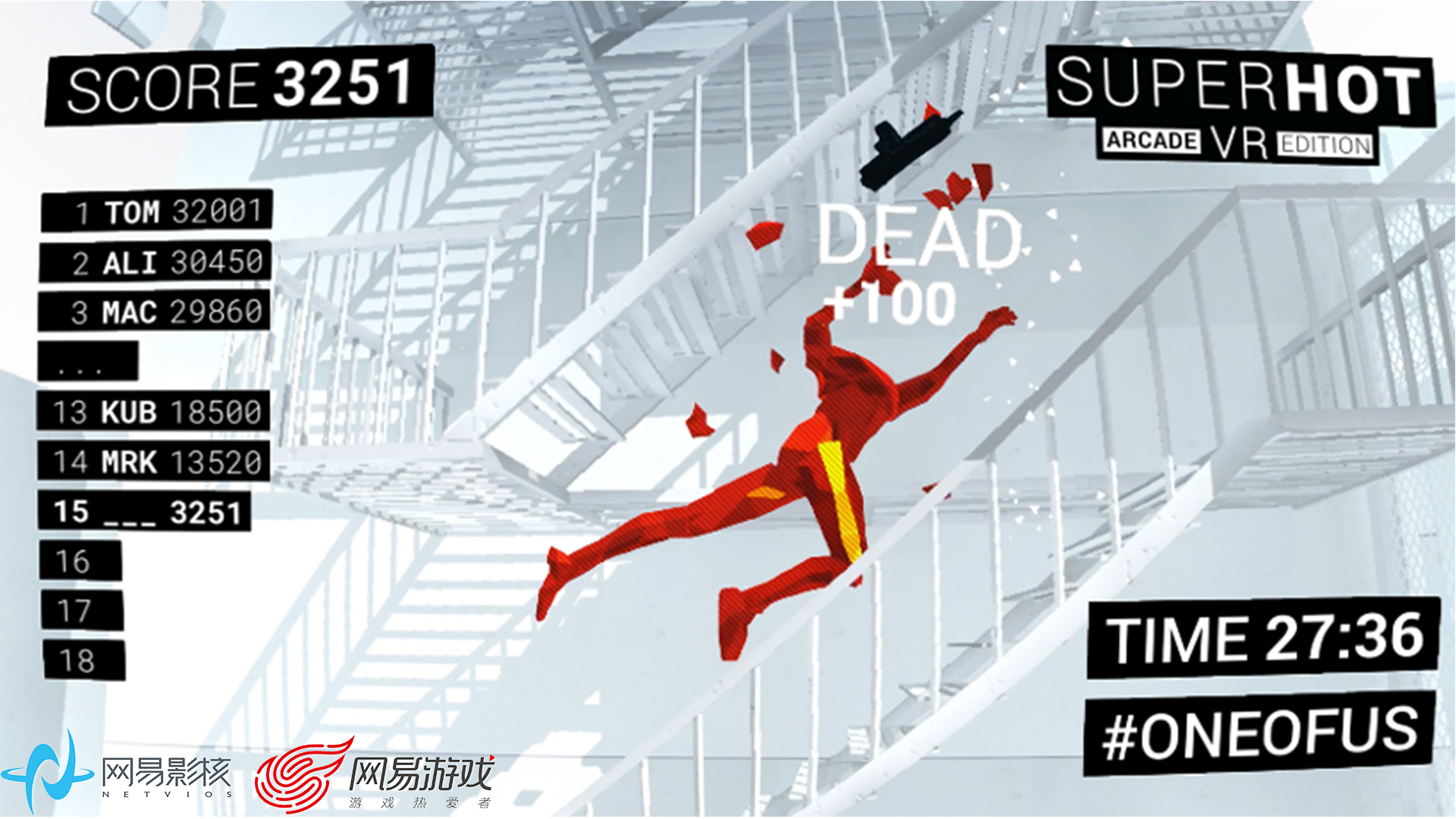 在《Superhot》里打碎一地的玻璃心，做好莱坞的大片主角