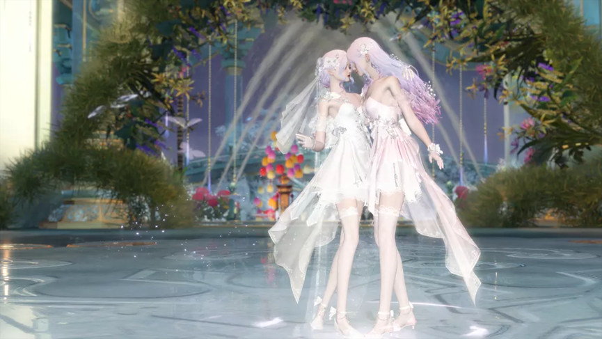 逆水寒520特典婚纱外观支持跨性别使用