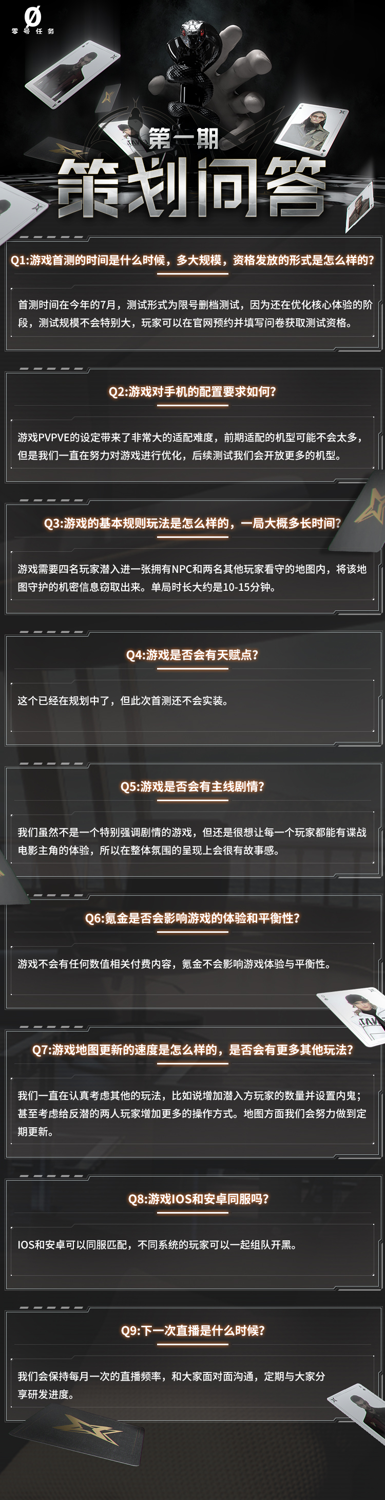 《零号任务》521首次策划面对面回顾：开始营业，上机！