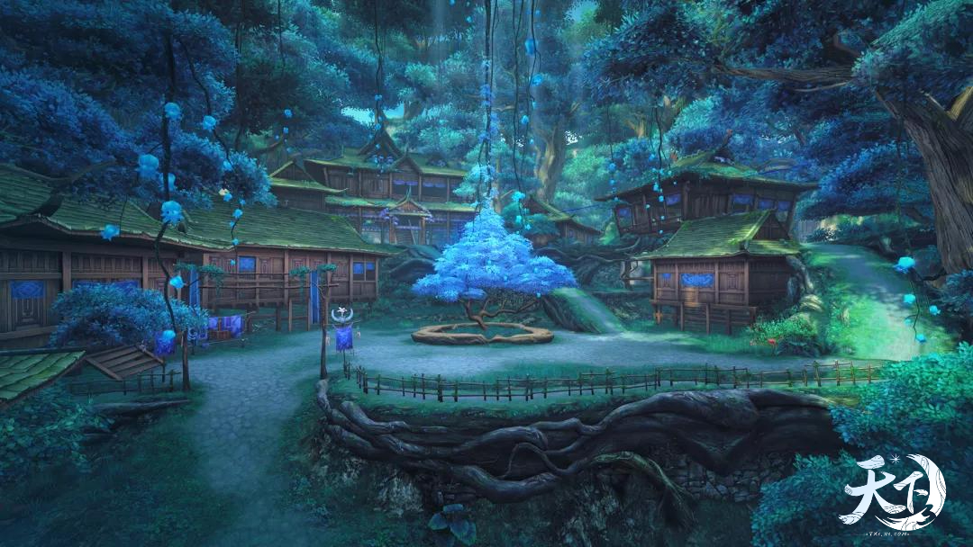丹墨书香，碧水清和《天下3》邀你体验新版本全新地图