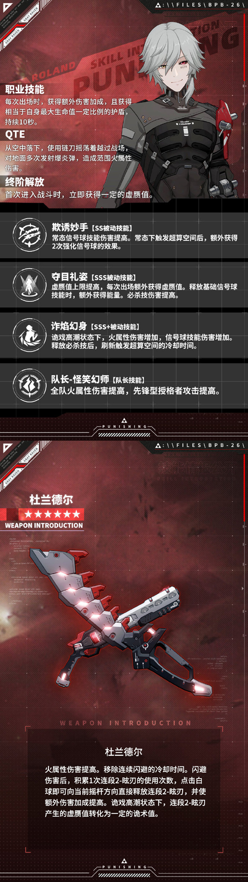 十连必出！《战双帕弥什》全新角色罗兰正式登场！