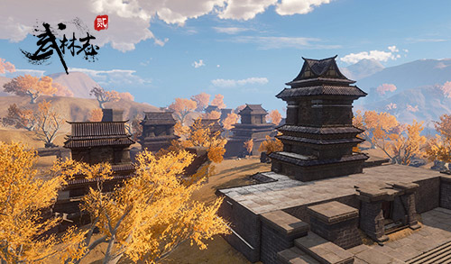 国风武侠《武林志2》五大必打卡场景曝光，古城剑冢暗藏杀机