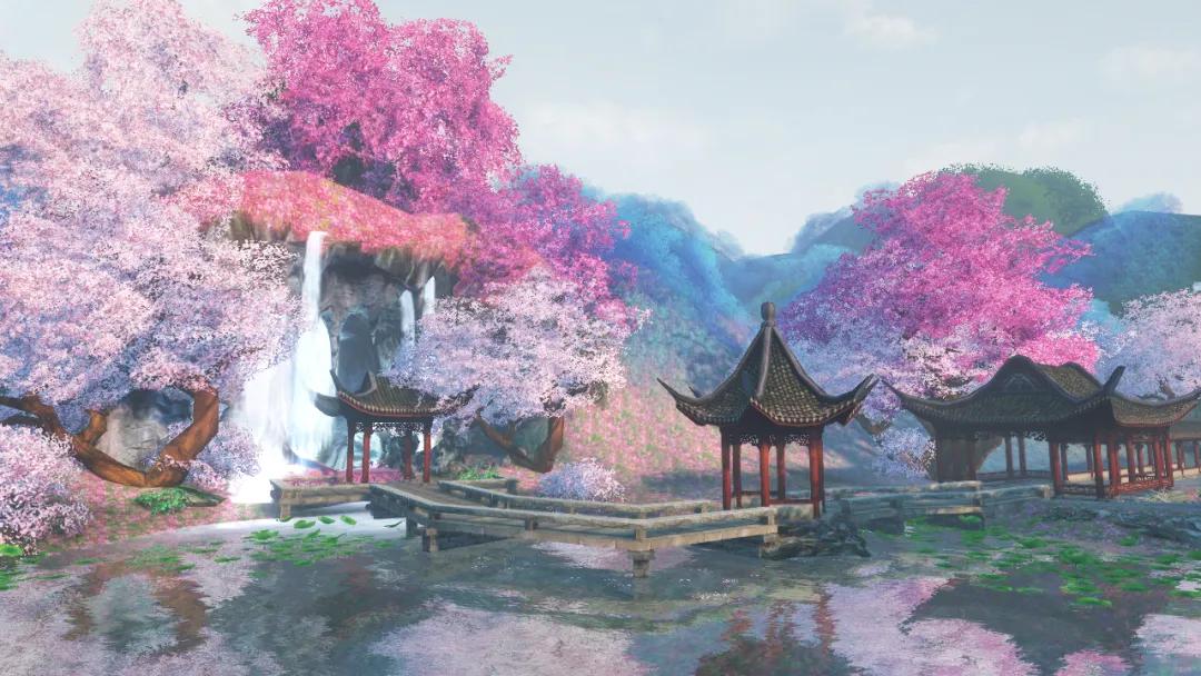“水墨回来了，不知道你们什么时候也回大荒看一看