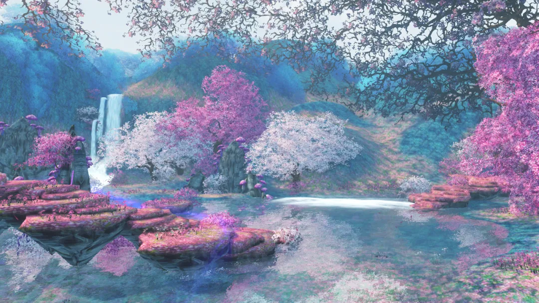 “水墨回来了，不知道你们什么时候也回大荒看一看