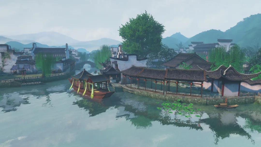 “水墨回来了，不知道你们什么时候也回大荒看一看