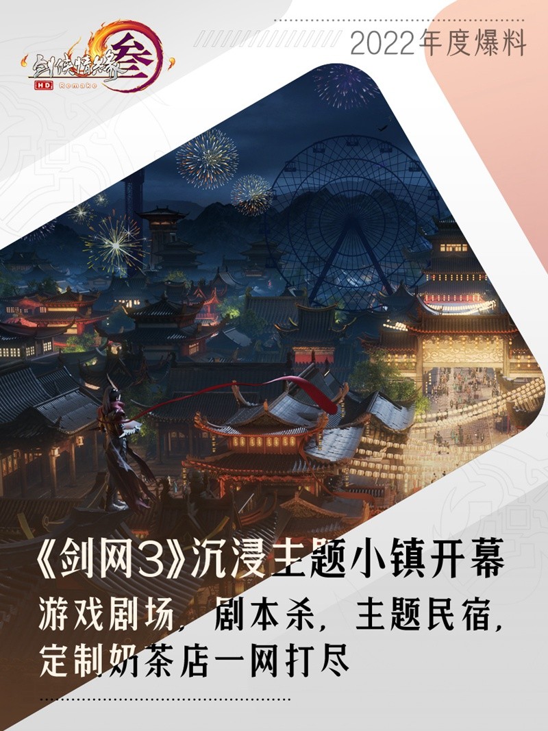 《剑网3》新门派震撼曝光 设定竟是大唐厨神