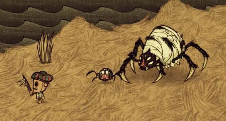 饥荒怎么快速让蜘蛛巢变成三级的