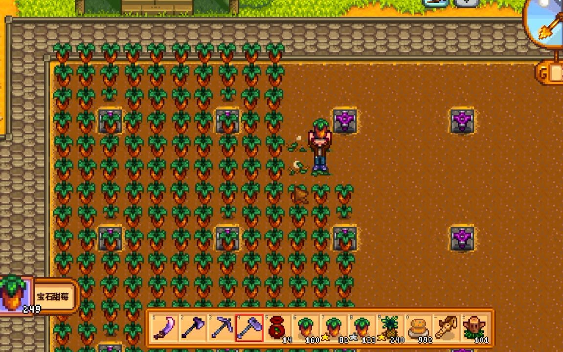 星露谷物语种宝石甜莓收入如何