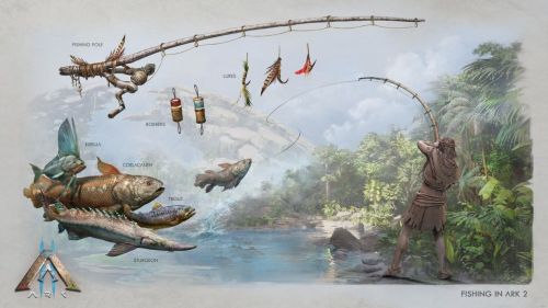 《方舟2》公布多张概念图，生物装备、建筑、钓鱼玩法首曝插图6