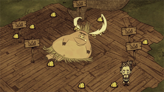 饥荒联机版猪王有哪些特性 饥荒联机版猪王有哪些特性