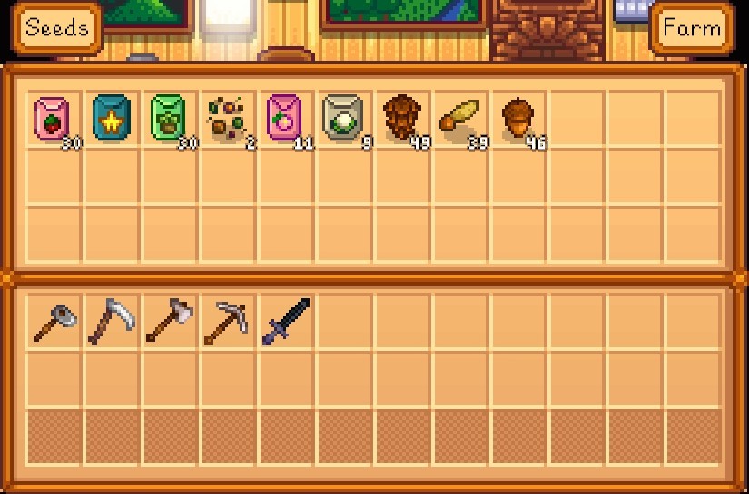 星露谷物语储物箱有哪些类别