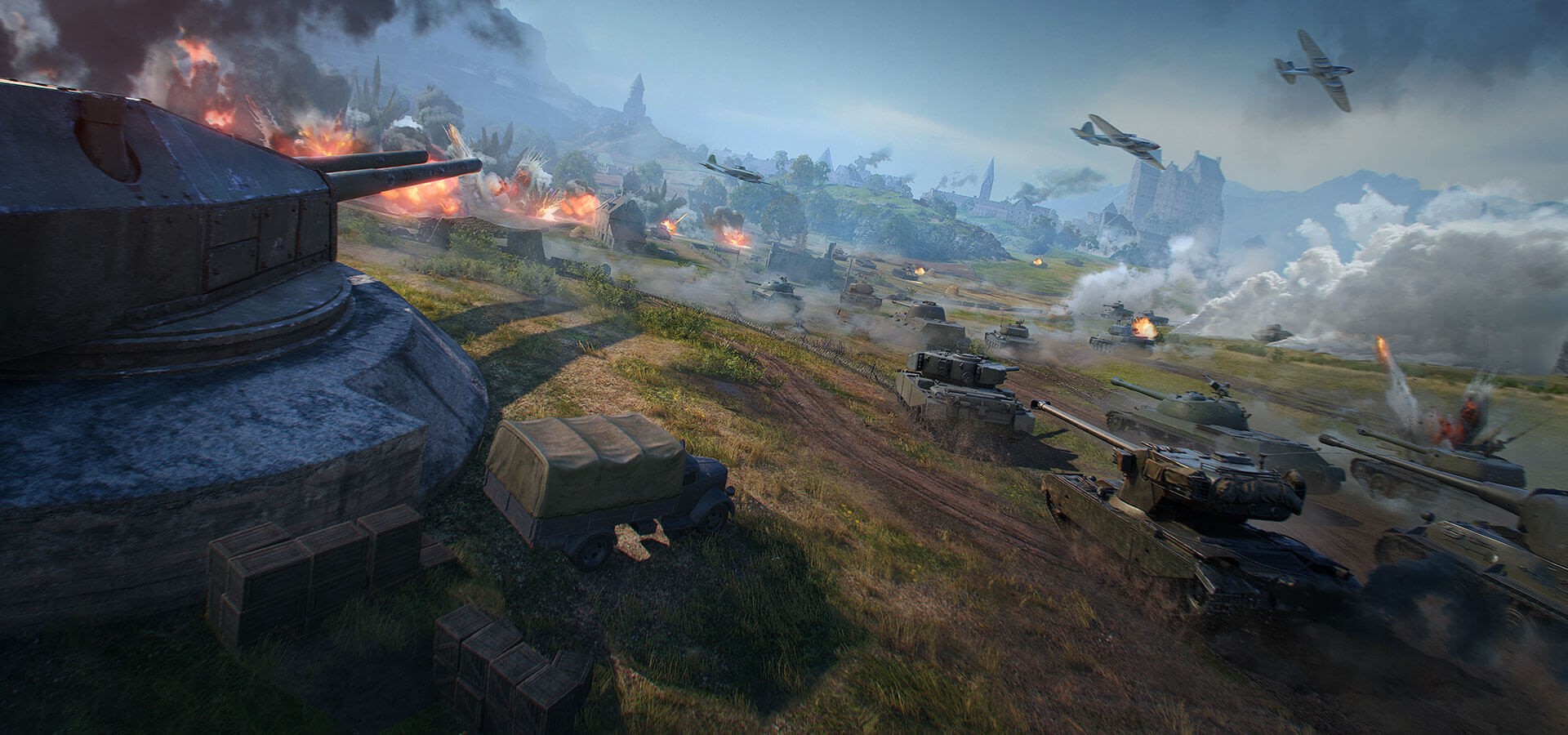 诺曼底大战场回归,《坦克世界》前线模式开启
