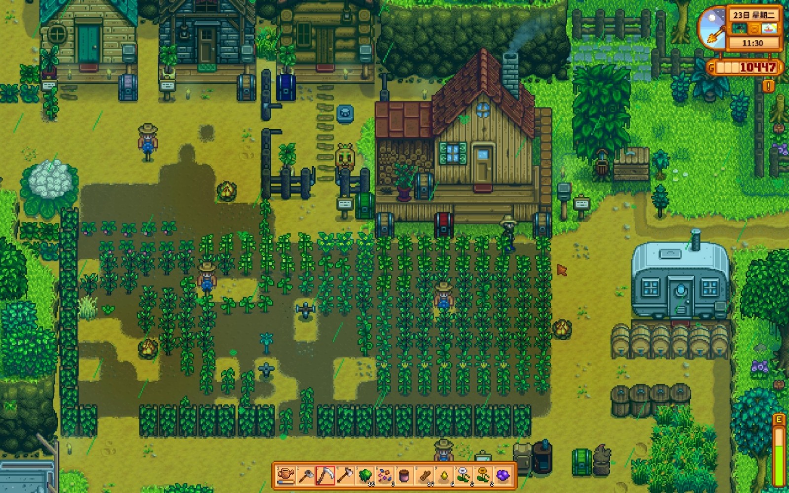 星露谷物语绿雨天气有什么影响 星露谷物语绿雨天气有什么影响