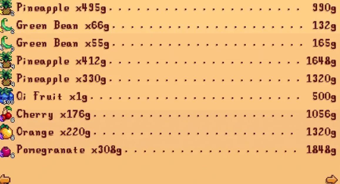 星露谷物语齐先生的作物怎么完成