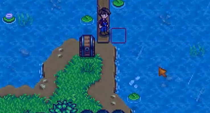 星露谷物语钓鱼的储物箱要如何放置