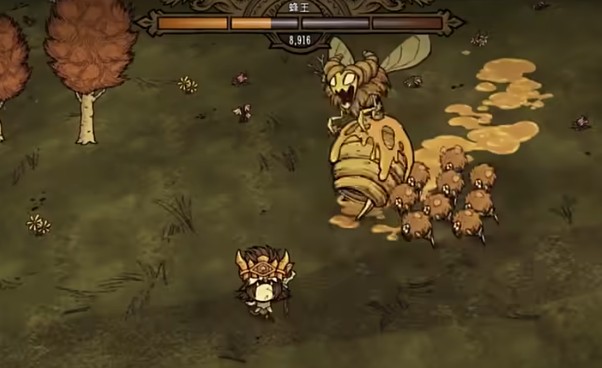 饥荒联机版如何走位击杀蜂王