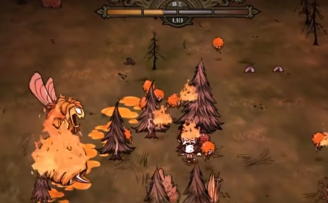 饥荒联机版龙鳞甲如何打蜂王