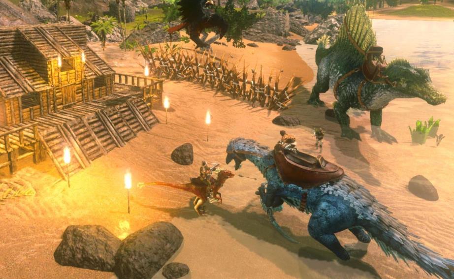 方舟生存进化双坚颌龙怎么驯服