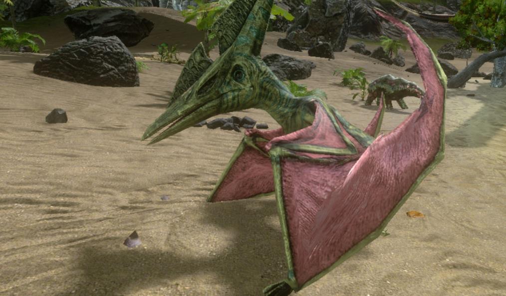 方舟生存进化无齿翼龙怎么驯服