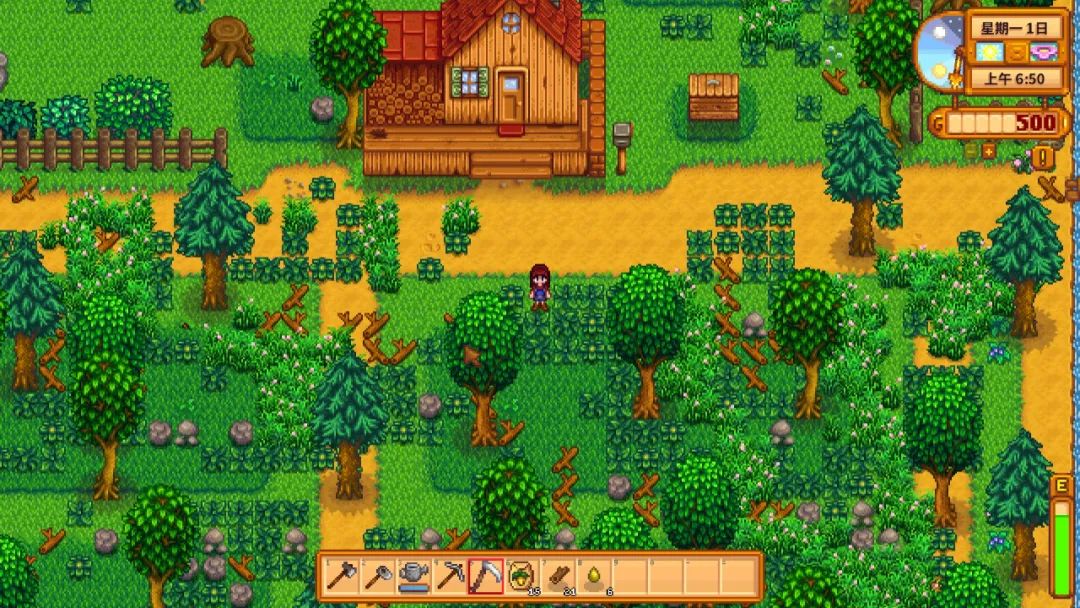 星露谷物语如何获取大量木材