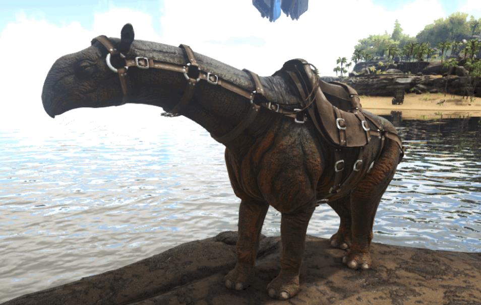 方舟生存进化巨犀怎么驯服