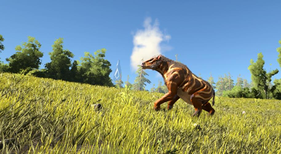 方舟生存进化砂犷兽怎么驯服