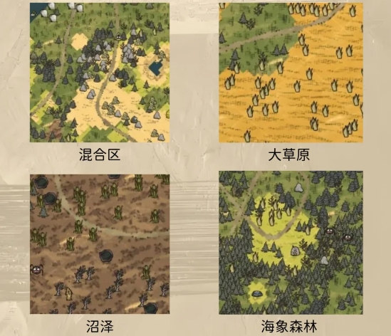 饥荒怎么探图与建家