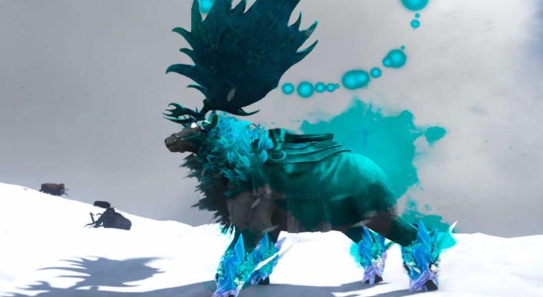 方舟生存进化大角鹿怎么驯服