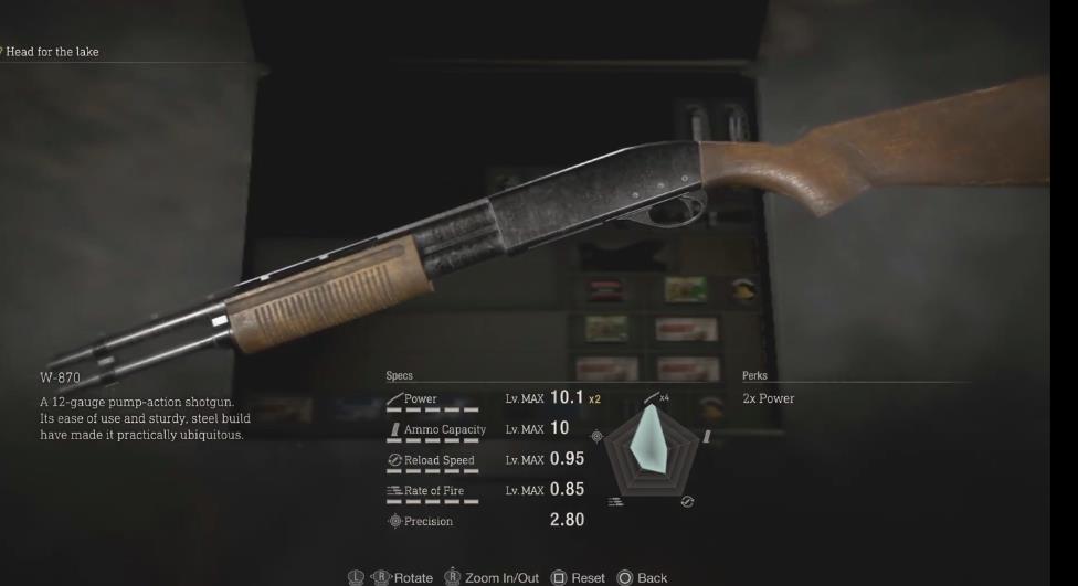 生化危机4武器怎么选择