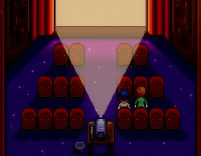 星露谷物语如何开启电影院