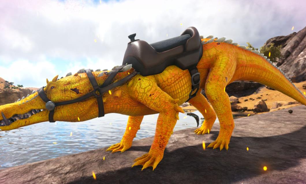 方舟生存进化猪鳄怎么驯服