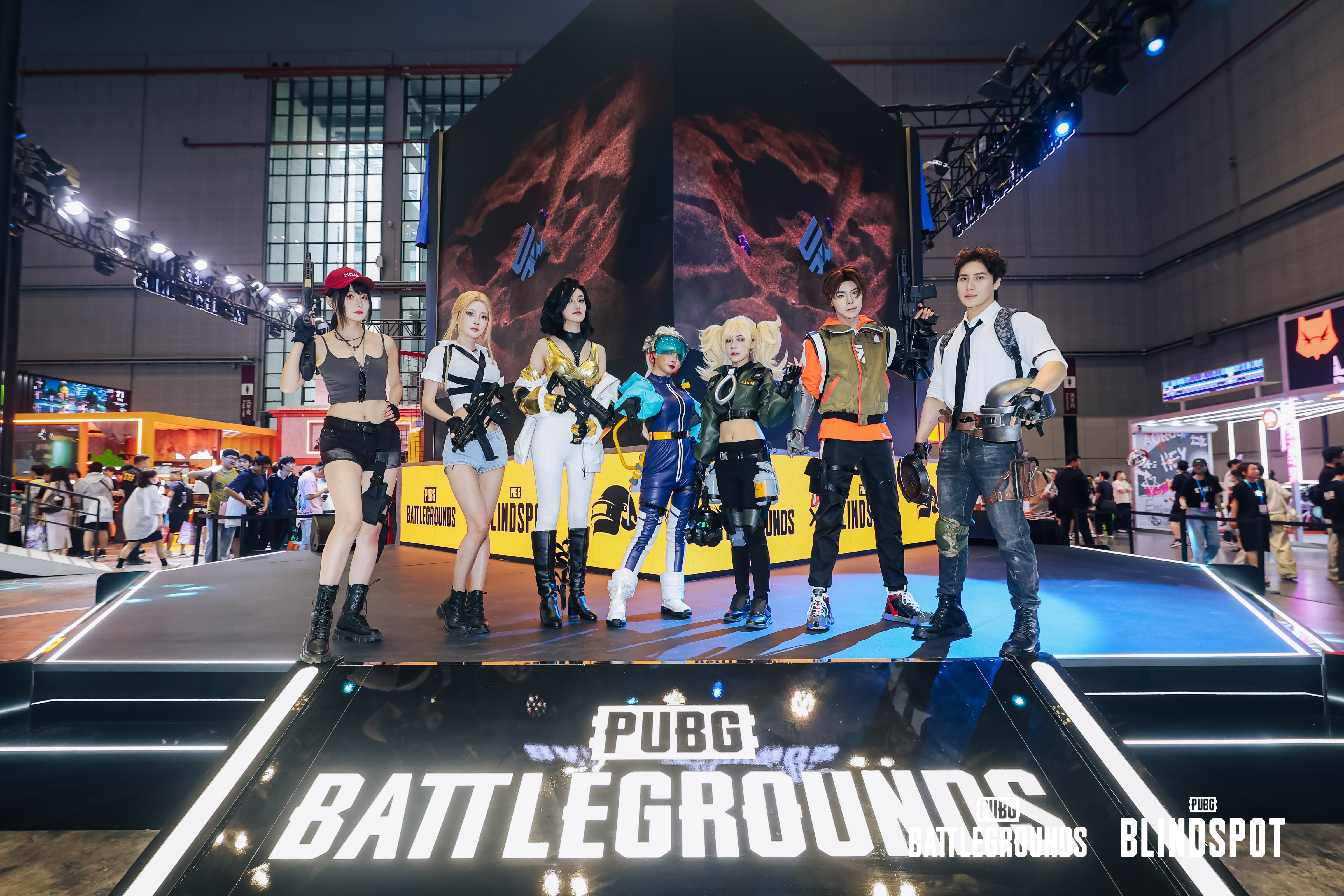 《PUBG》成功降落BW,现场精彩回顾
