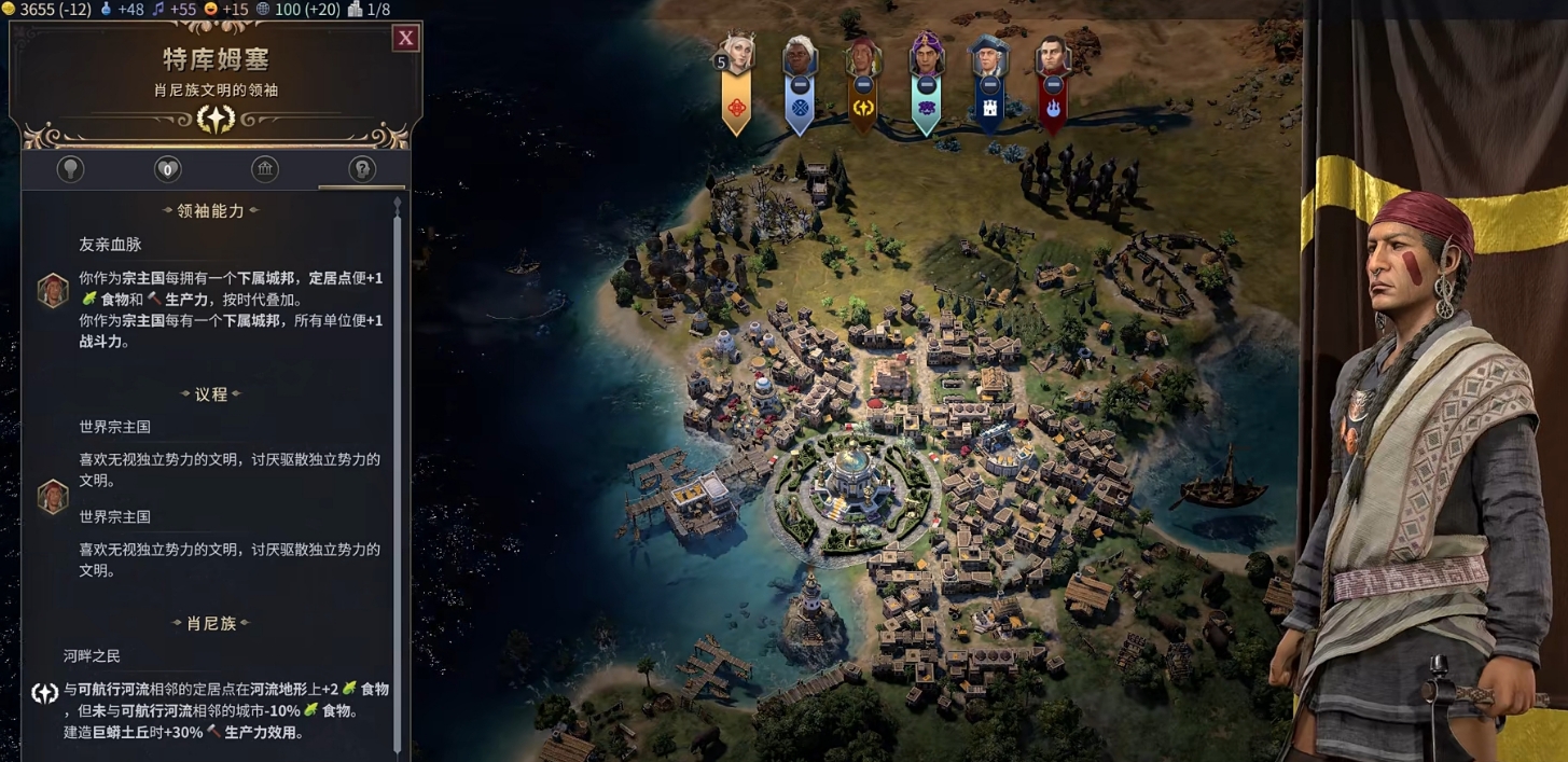 文明7肖尼族的特色有哪些