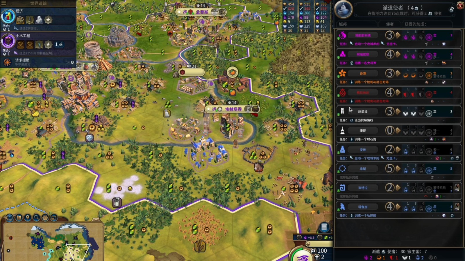 文明6种田党害怕哪些文明