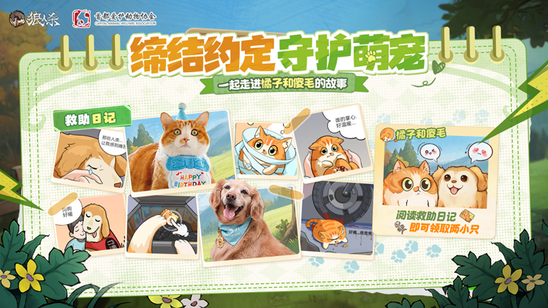 微光所至守护同行,狼人杀×首都爱护动物公益联动活动上线