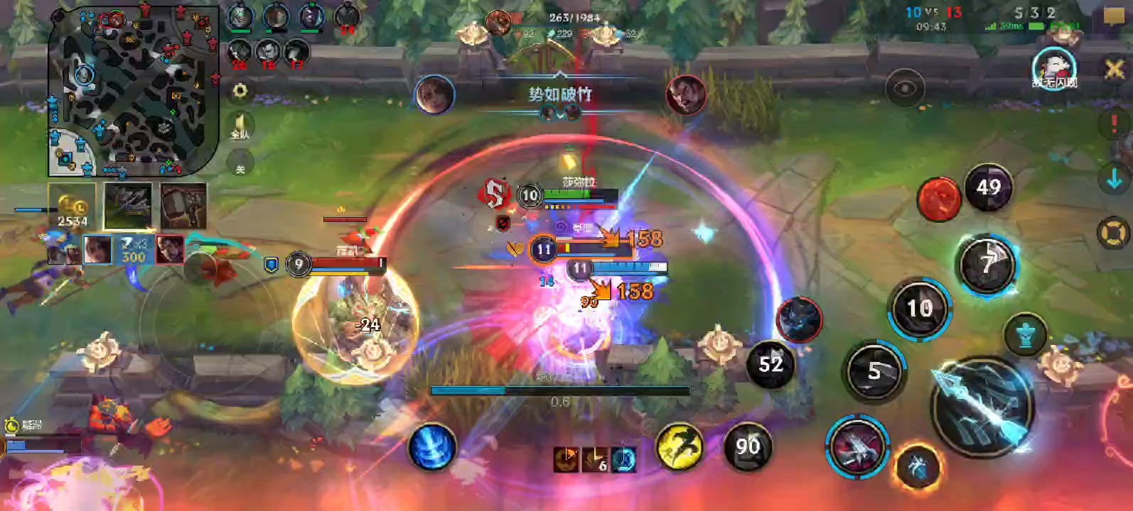 英雄联盟手游莎弥拉如何连招