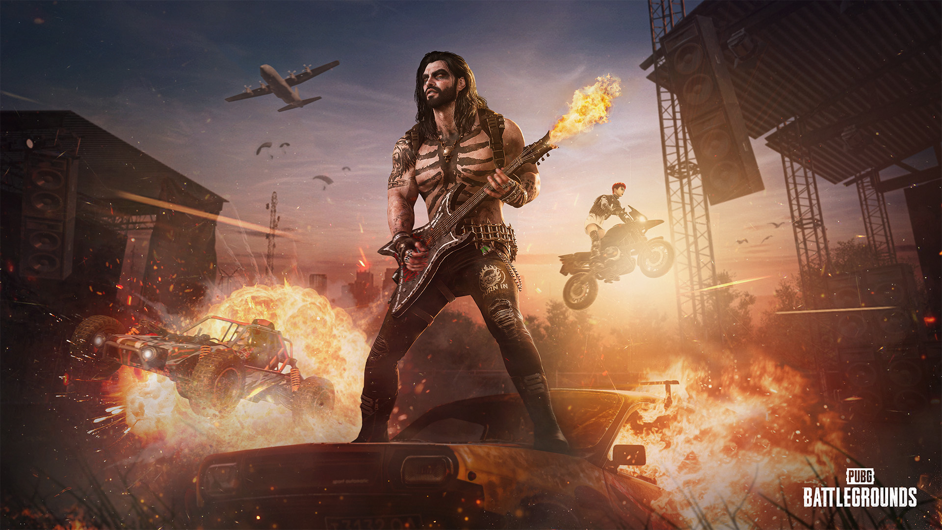 马桶人入侵《PUBG》,勇闯破镜米拉玛