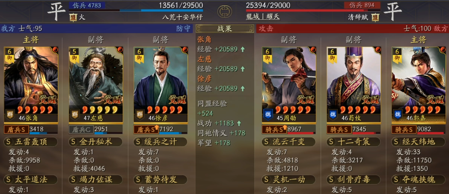 三国志战略版徐彦张角盾怎么玩 三国志战略版徐彦张角盾怎么玩