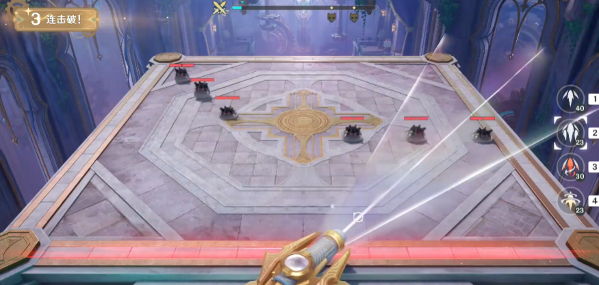 原神轰隆轰隆缤纷火力第一关怎么过