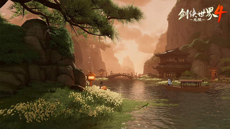 堪比5A景区,西山居《剑侠世界4:无限》唯美国风江湖盛宴
