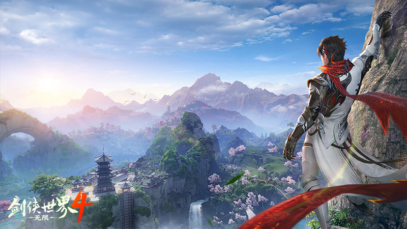 无缝大江湖,《剑侠世界4:无限》水陆空三大轻功逍遥游
