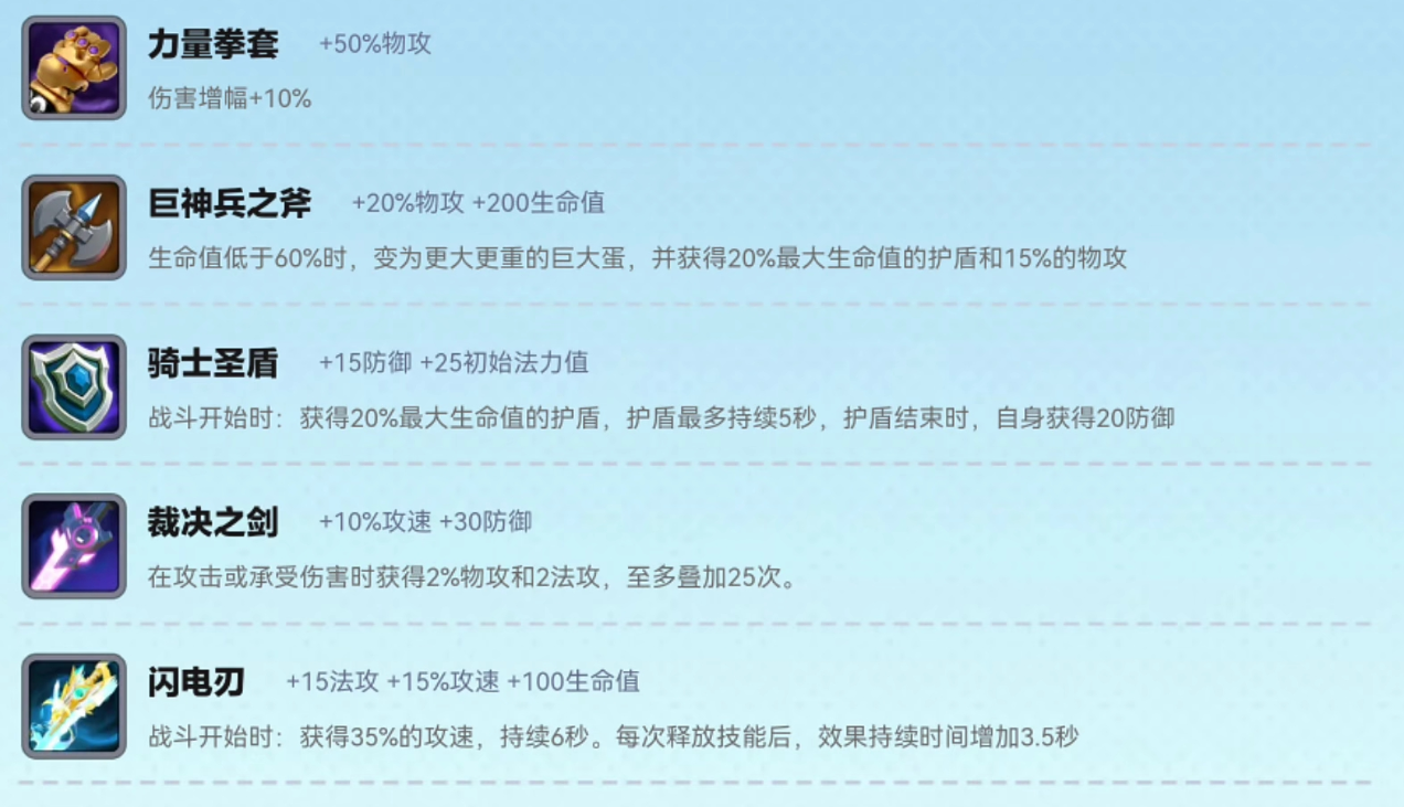 蛋仔派对碰碰棋的物攻装怎么选