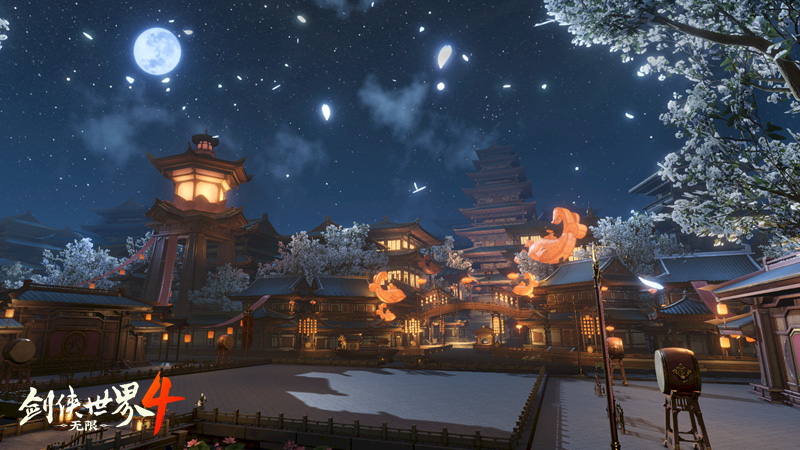 江湖好时光,西山居《剑侠世界4:无限》休闲“摸鱼系统”曝光