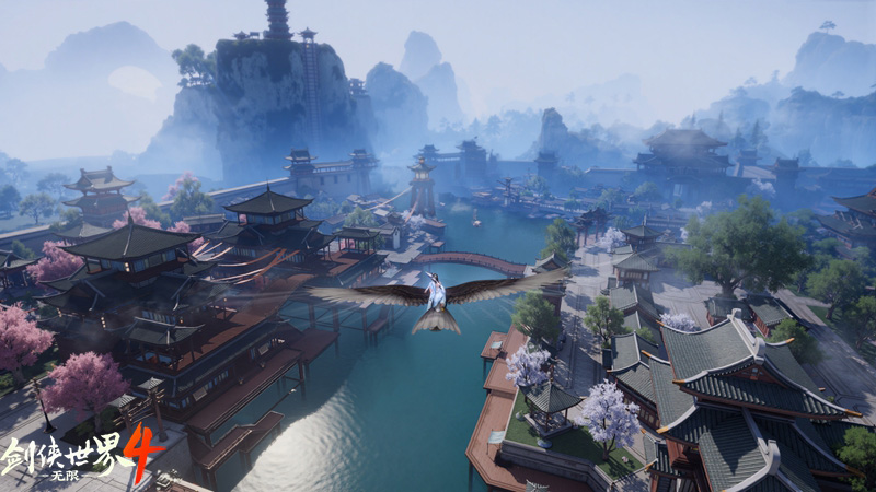 江湖好时光,西山居《剑侠世界4:无限》休闲“摸鱼系统”曝光