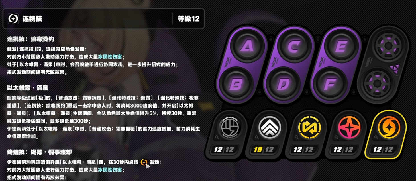 绝区零伊德海莉的技能有哪些