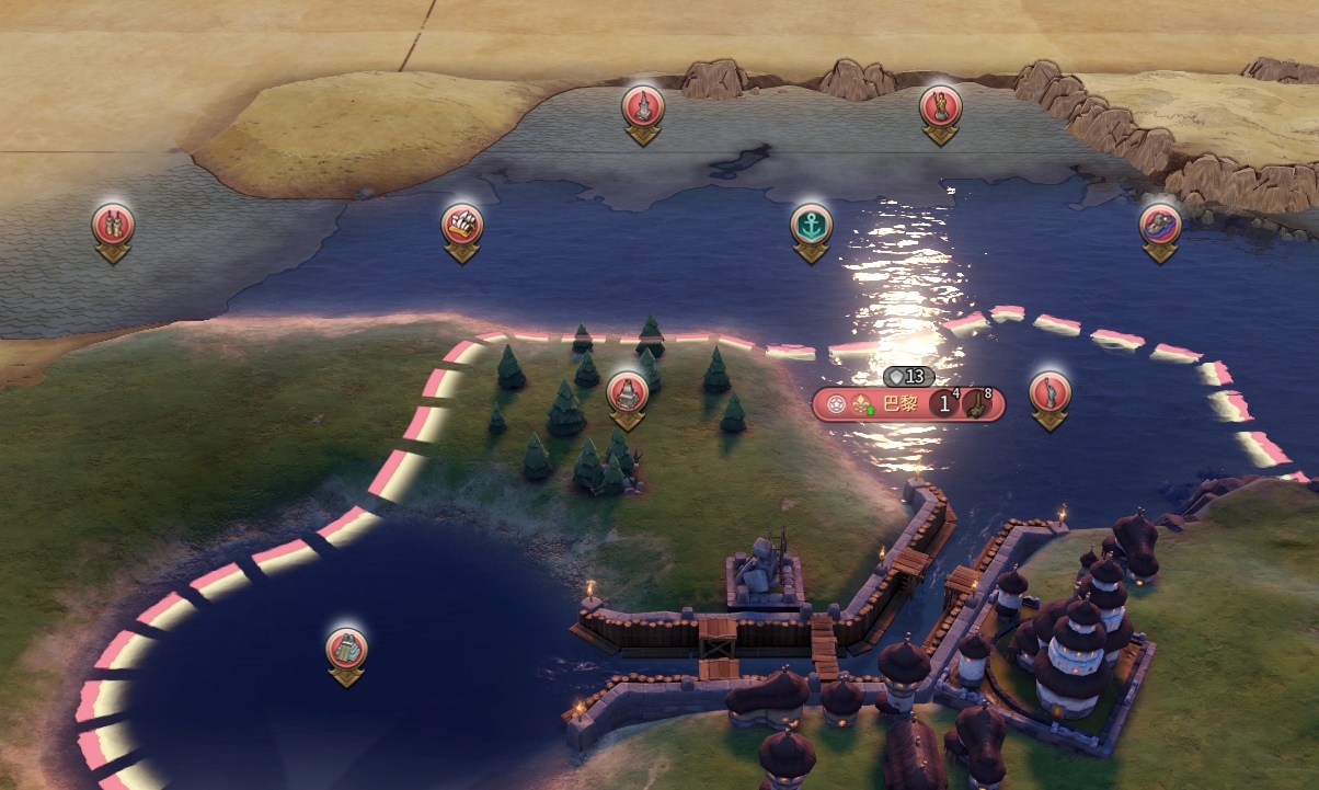 文明6港口有什么特色建筑