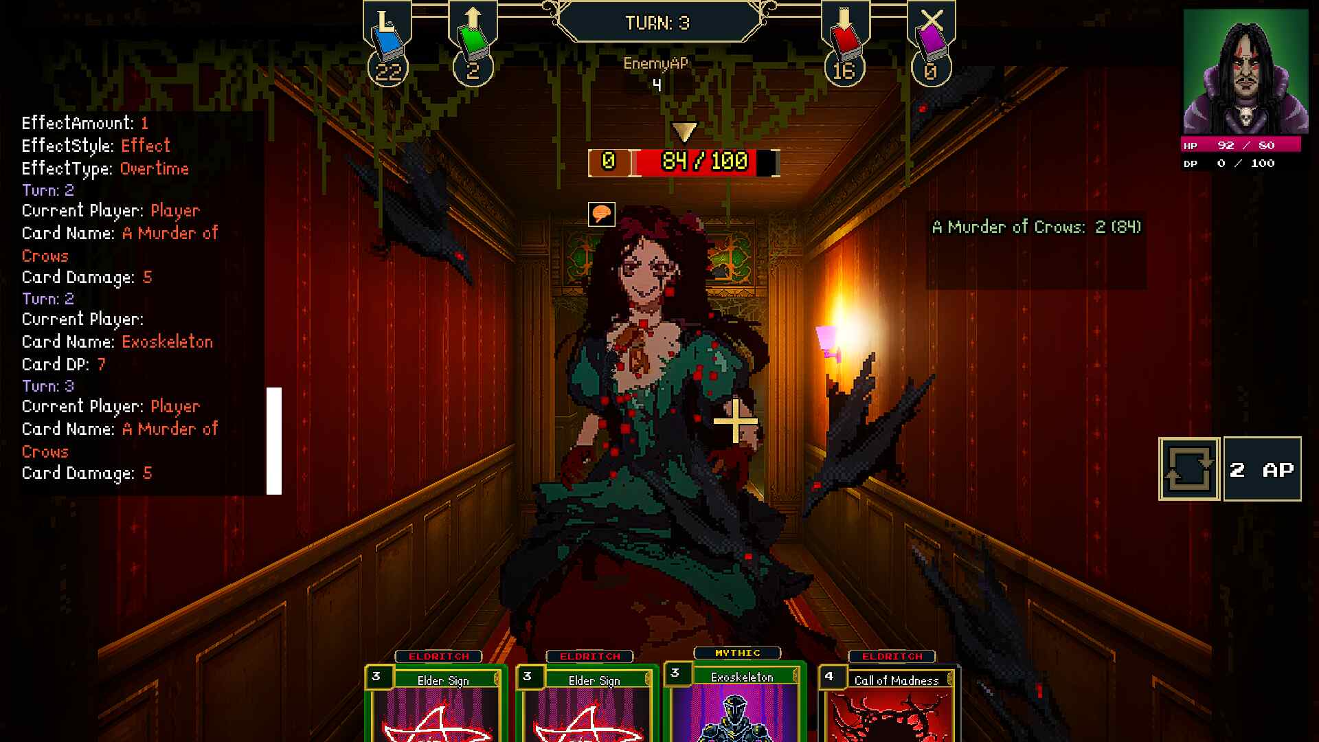 以卡牌呈现心灵探索与策略决策,《疯狂面纱》的卡牌叙事新范式