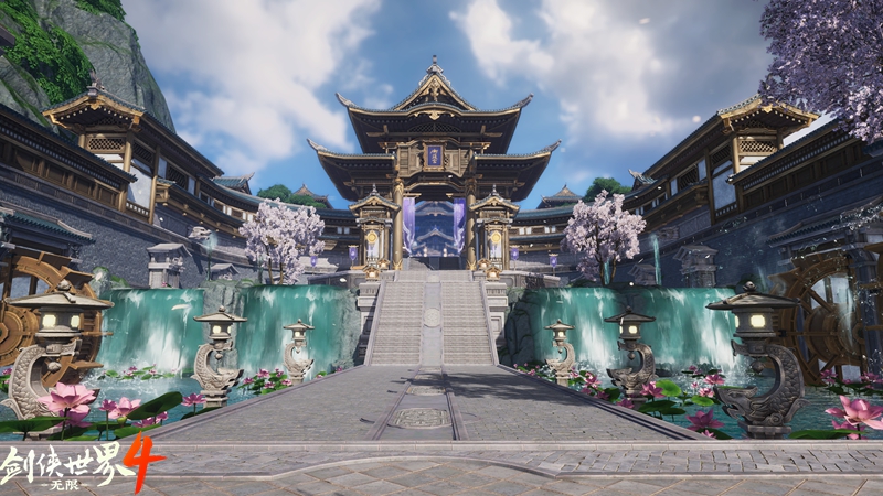 无缝江湖世界,西山居新游《剑侠世界4:无限》今日首测开启 无缝江湖世界,西山居新游《剑侠世界4:无限》今日首测开启