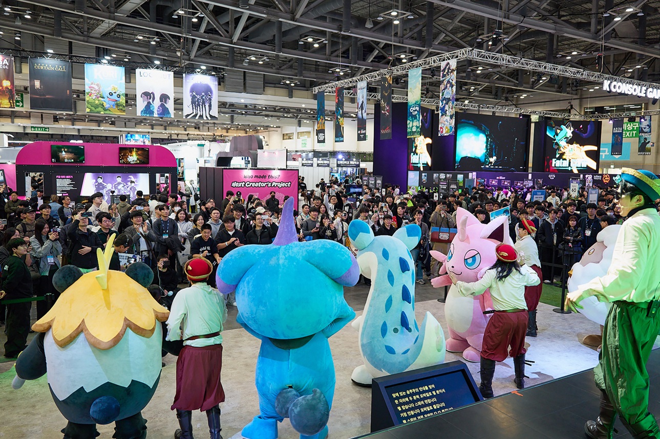 KRAFTO在 G-STAR 2025首次亮相《幻兽帕鲁手游》